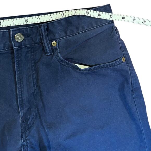 POLO RALPH LAUREN Navy Blue 5 Pocket Cotton Straight Pants Men's Size 33 x 32 - Picture 3 of 9